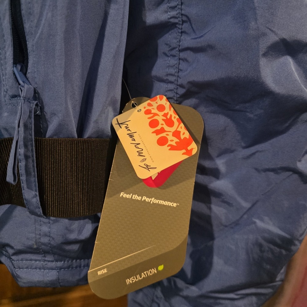 Free‎ People Movement Powder Vixen Jacket Blue Size Large NWT - Picture 3 of 7